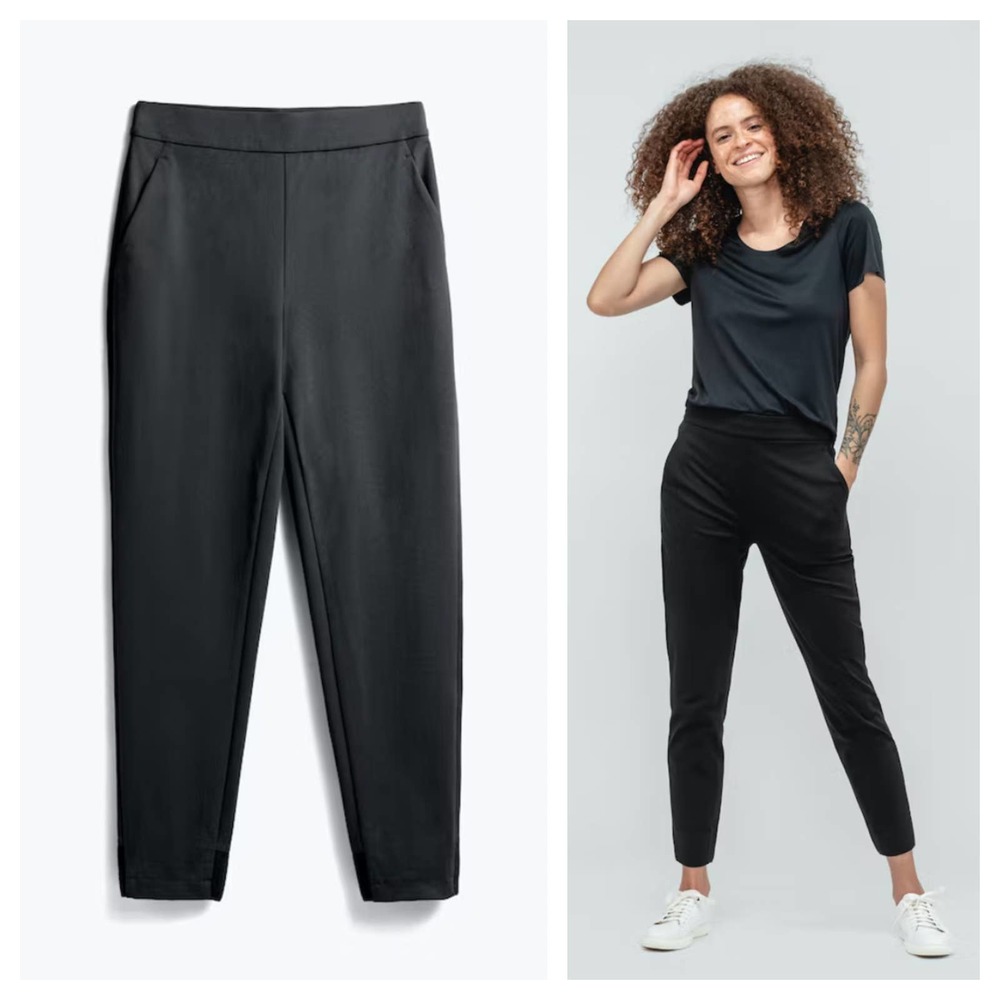 [Ministry of Supply] Kinetic Pull On Pants Slim Jogger Ankle Length Relaxed Sz 6